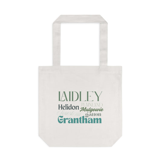 Lockyer Valley Town's Heritage Tote - Black or White