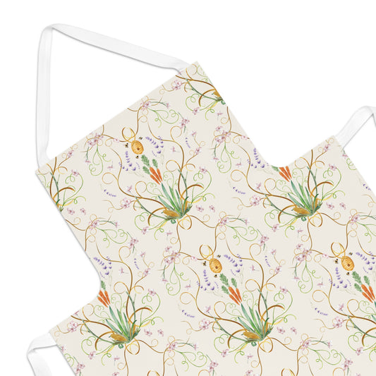Floral Garden Adult Apron - Stylish Cooking Gift for Home Chefs