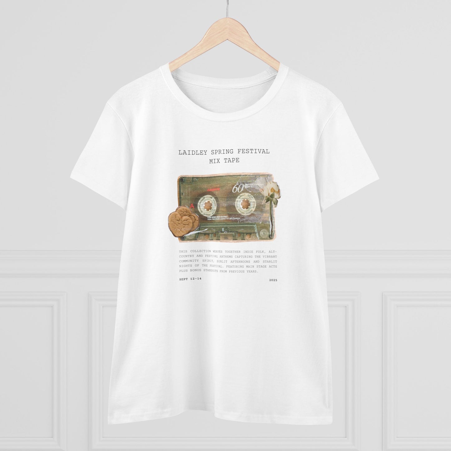 Laidley Spring Festival Mix Tape Tee Limited Edition 2025