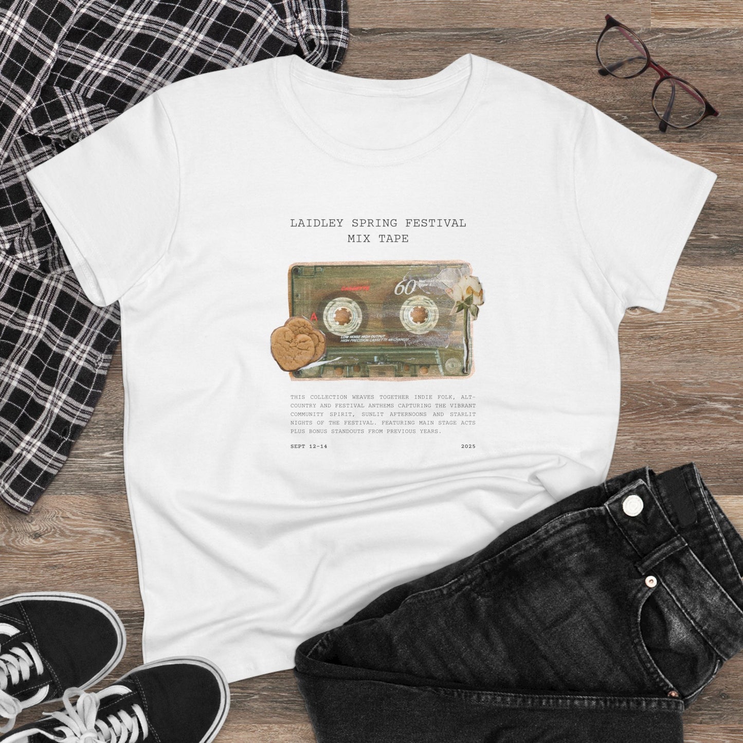 Laidley Spring Festival Mix Tape Tee Limited Edition 2025
