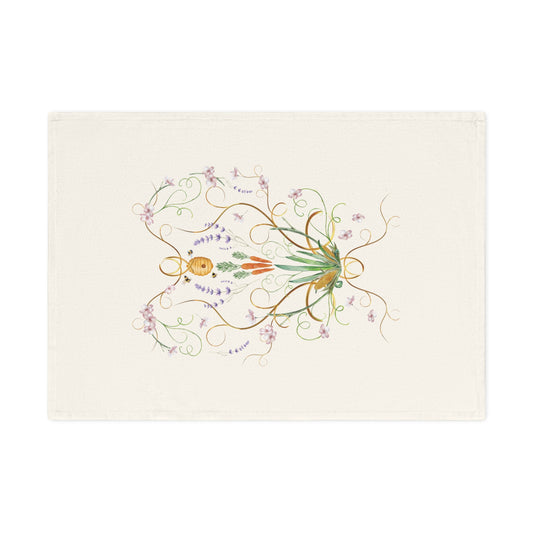 Botanical Vintage Cotton Tea Towel - Perfect for Home Decor and Gifts