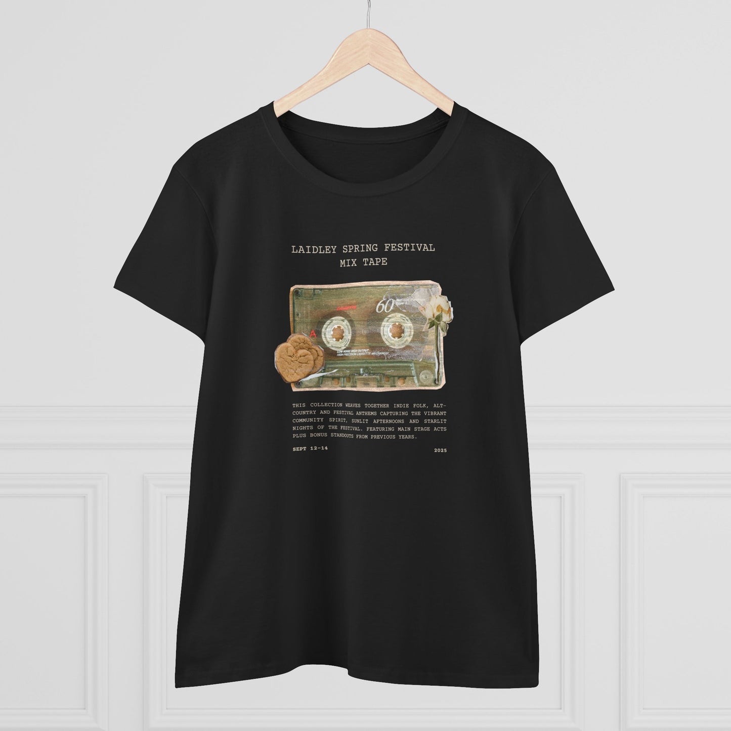 Laidley Spring Festival Mix Tape Tee Limited Edition 2025