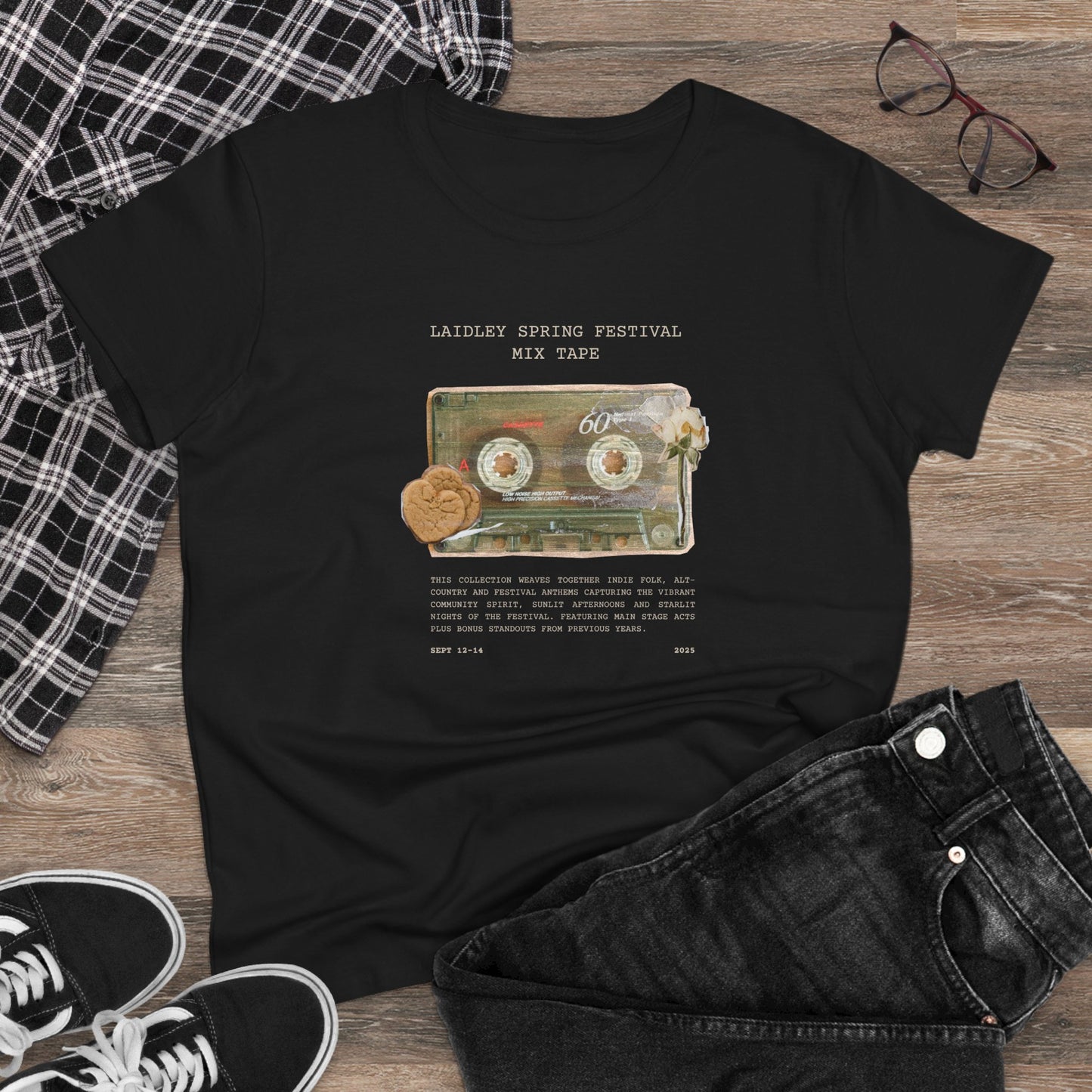 Laidley Spring Festival Mix Tape Tee Limited Edition 2025