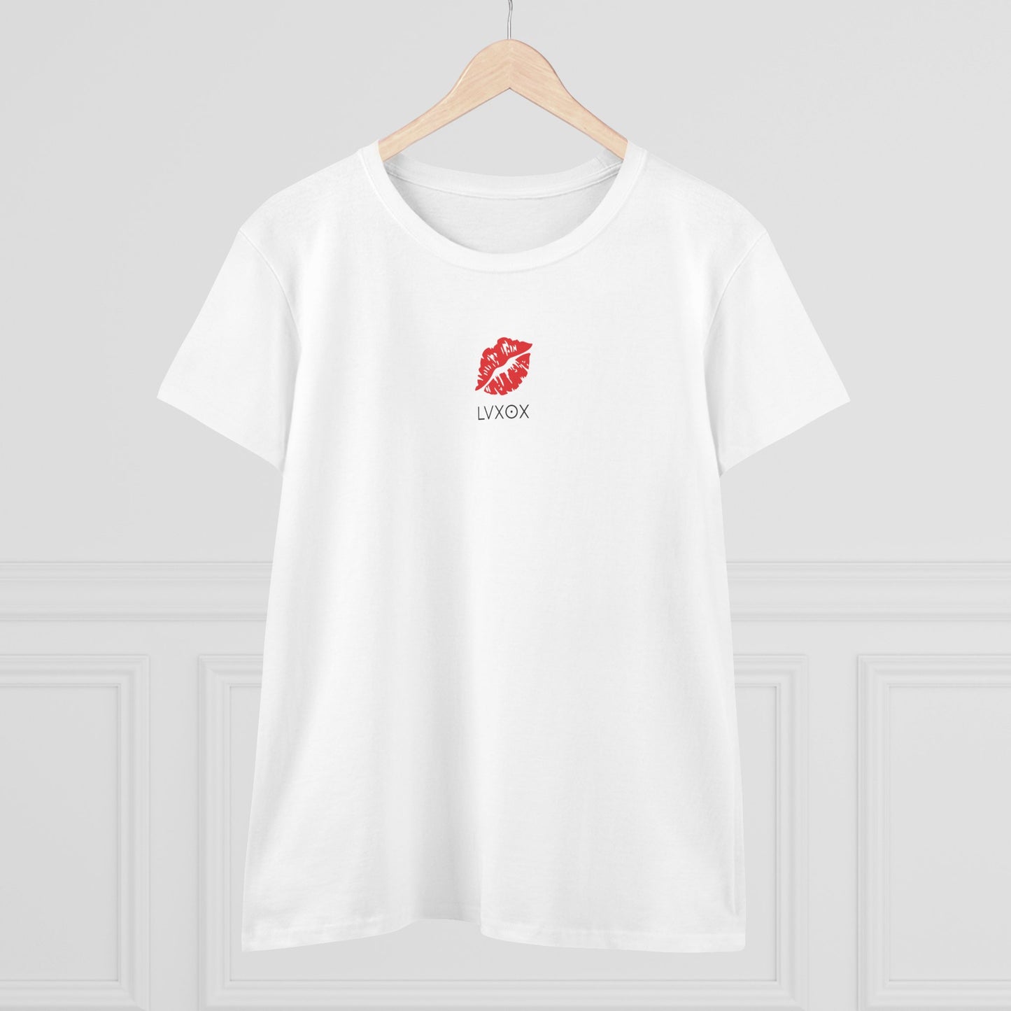 LVXOX A kiss from the Valley Tee. Bold, cheeky, and effortlessly cool – this tee says it all.