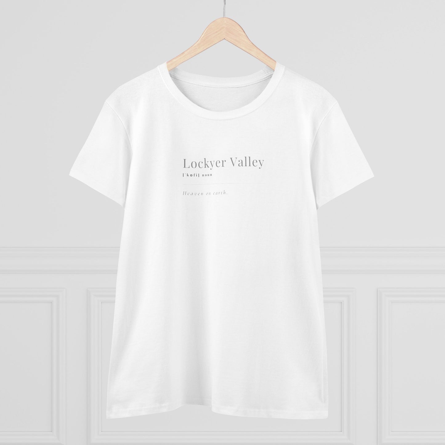 Lockyer Valley “Heaven on Earth” – Minimalist Aussie Pride Tee
