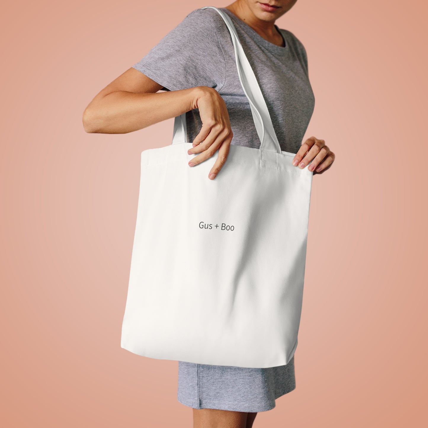 Gus + Boo Signature Black/White Tote - Limited Edition