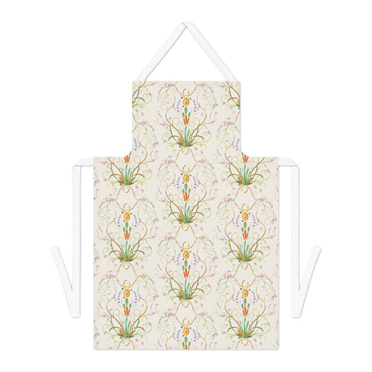 Floral Garden Adult Apron - Stylish Cooking Gift for Home Chefs