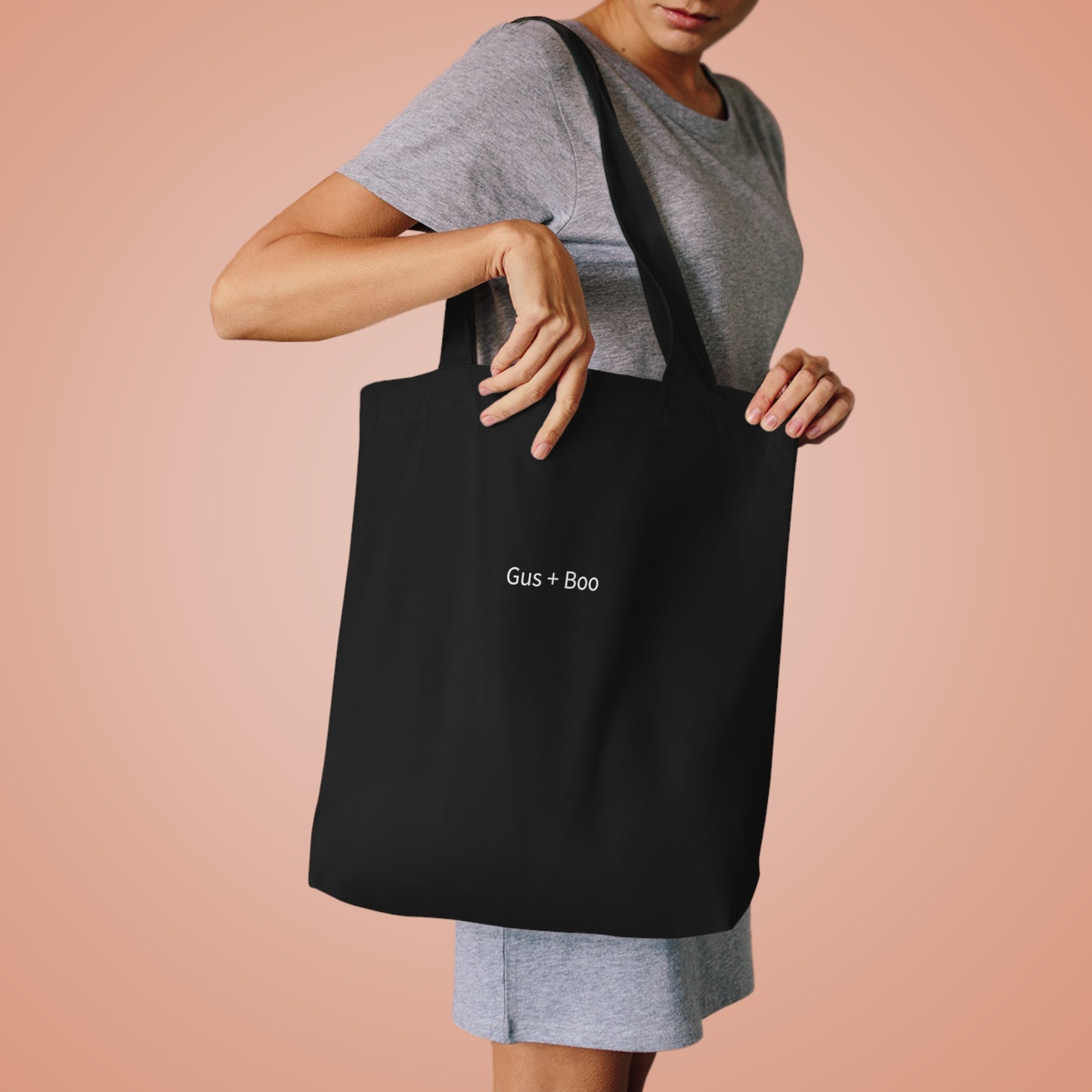 Gus + Boo Signature Black/White Tote - Limited Edition
