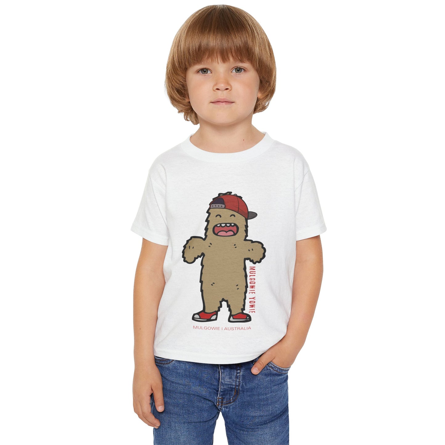 Mulgowie Yowie Kids Tshirt - Australian Folklore