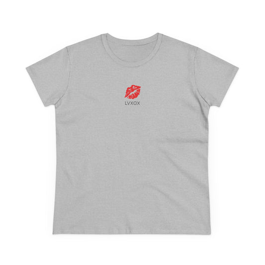 LVXOX Hugs and Kisses from the Valley Tee. Bold, cheeky and effortlessly cool.