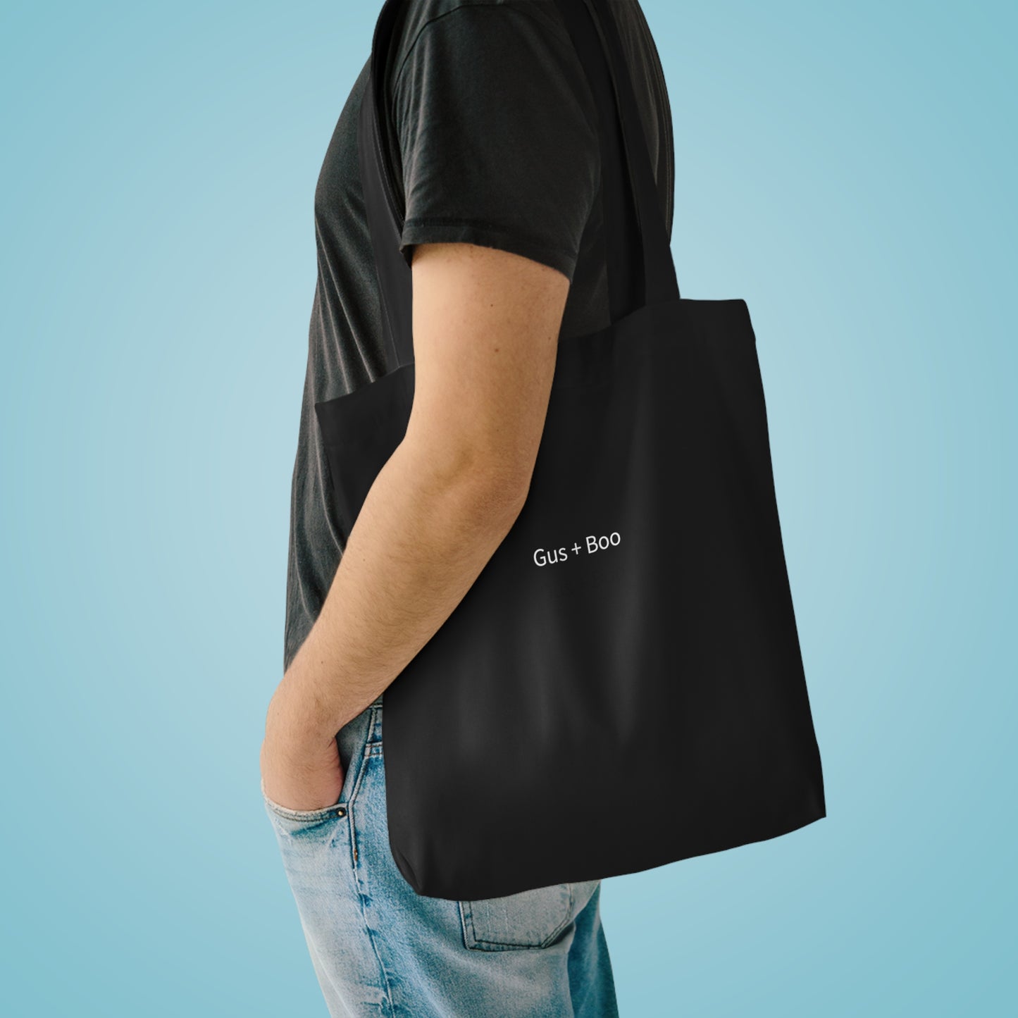 Gus + Boo Signature Black/White Tote - Limited Edition