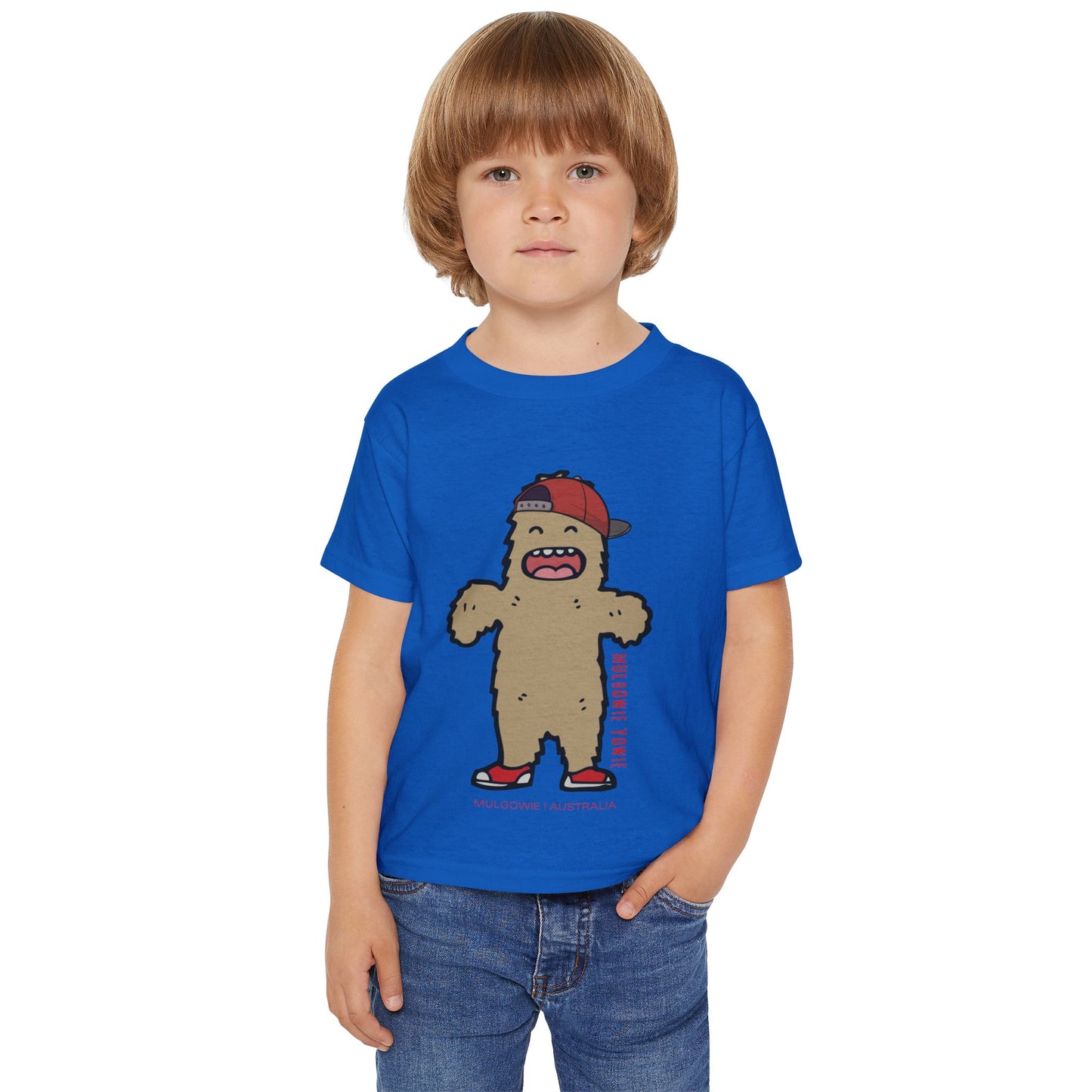 Mulgowie Yowie Kids Tshirt - Australian Folklore