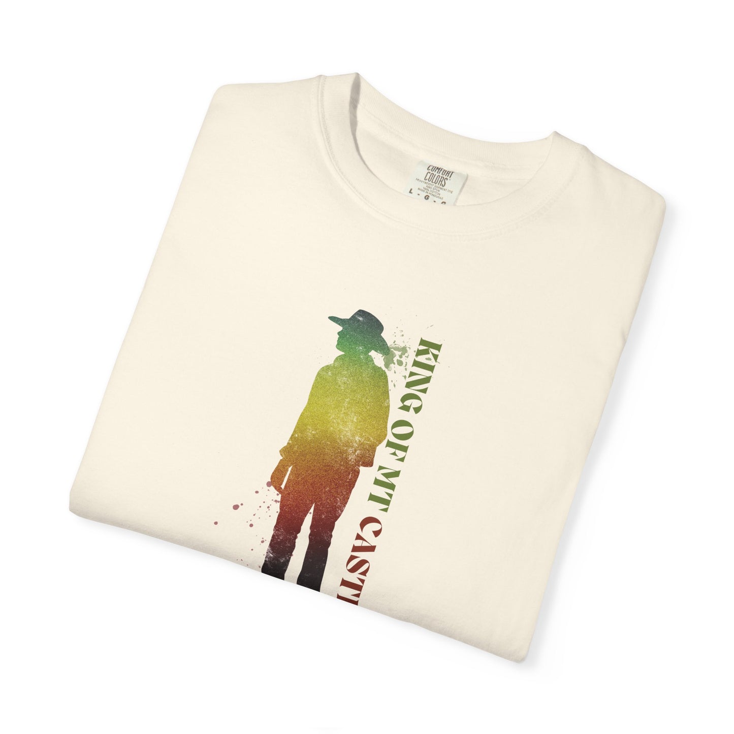 King of Mt Castle Men’s T-Shirt – Lockyer Valley Outback Style