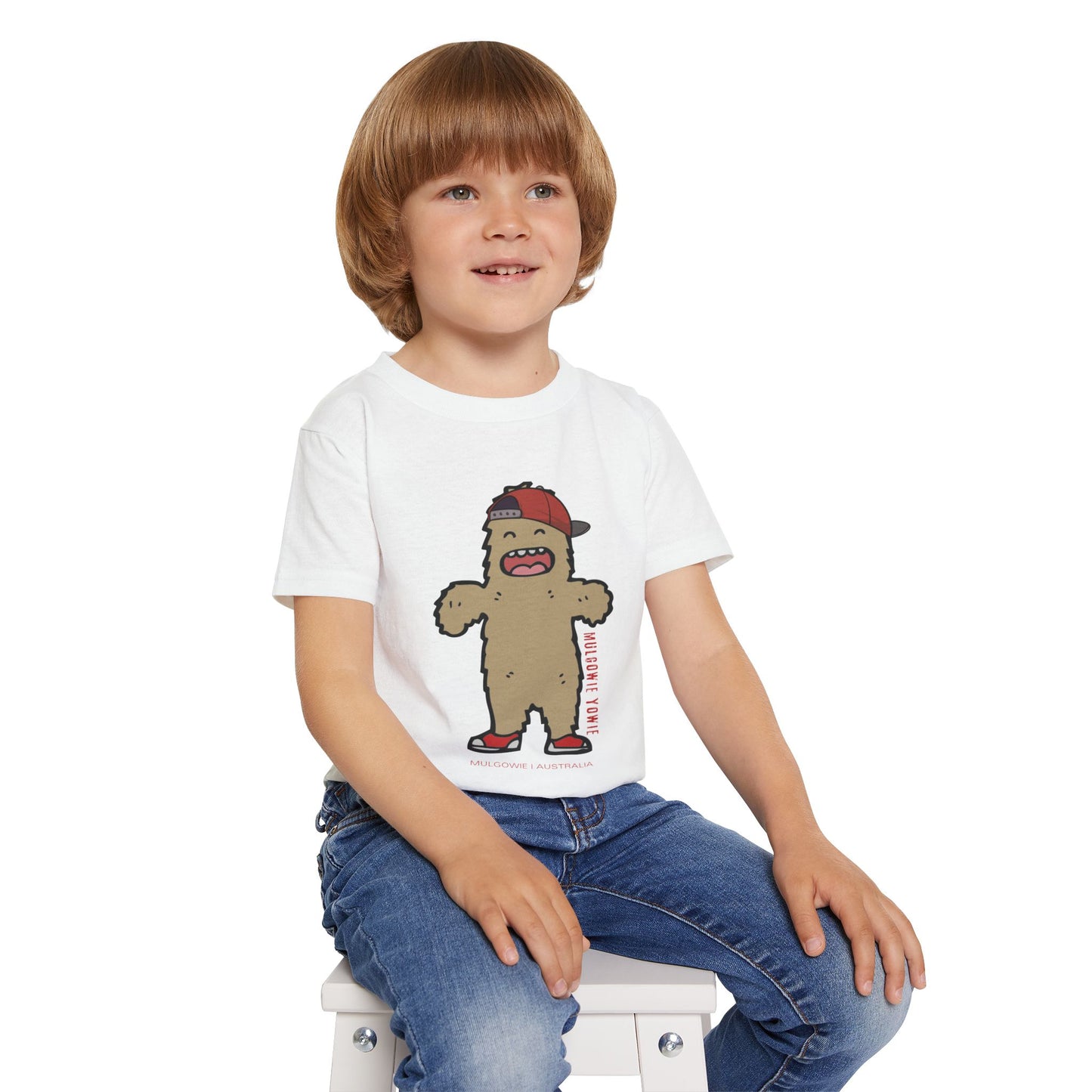 Mulgowie Yowie Kids Tshirt - Australian Folklore
