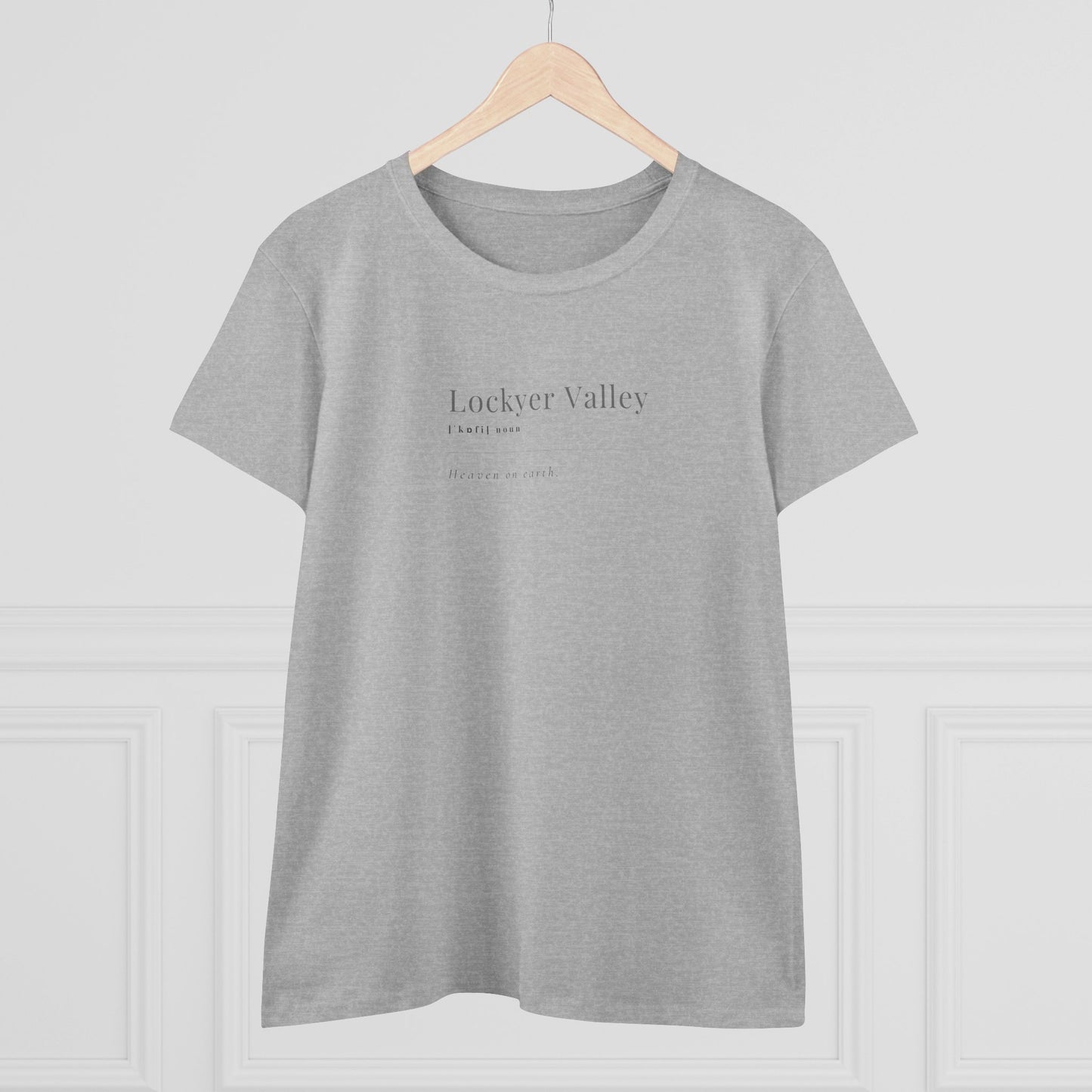 Lockyer Valley “Heaven on Earth” – Minimalist Aussie Pride Tee