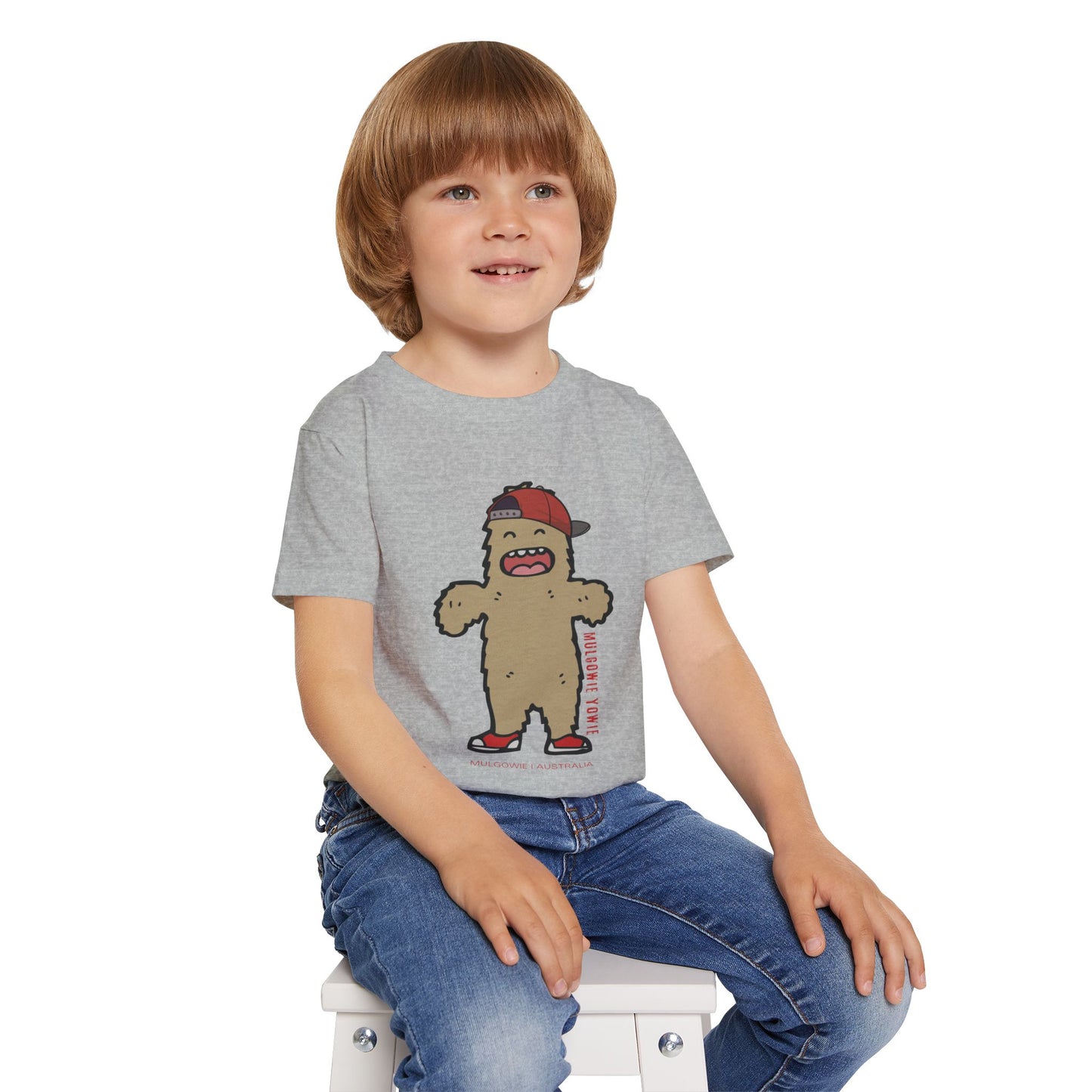 Mulgowie Yowie Kids Tshirt - Australian Folklore