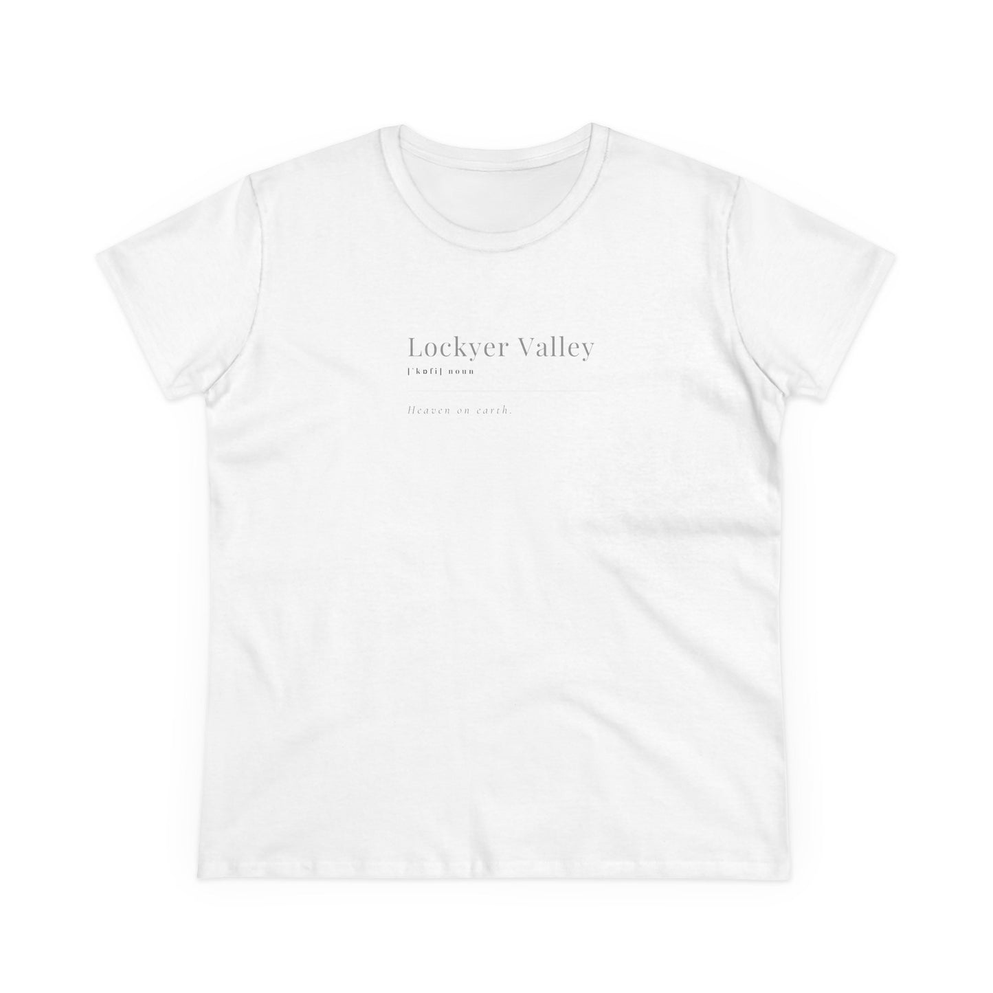 Lockyer Valley “Heaven on Earth” – Minimalist Aussie Pride Tee