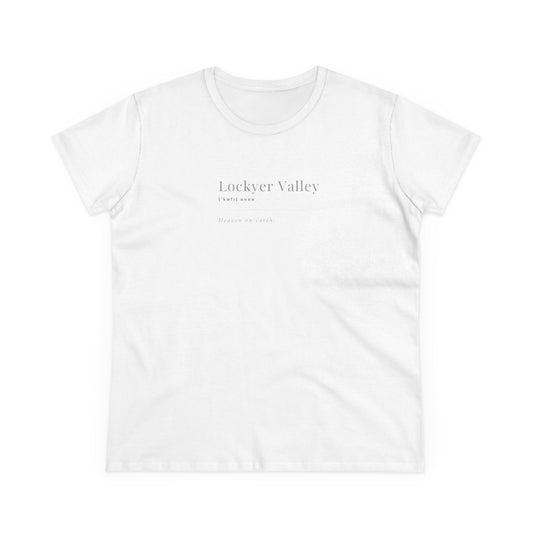 Lockyer Valley “Heaven on Earth” – Minimalist Aussie Pride Tee