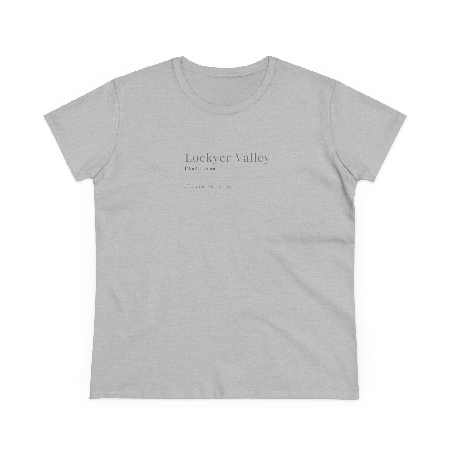 Lockyer Valley “Heaven on Earth” – Minimalist Aussie Pride Tee