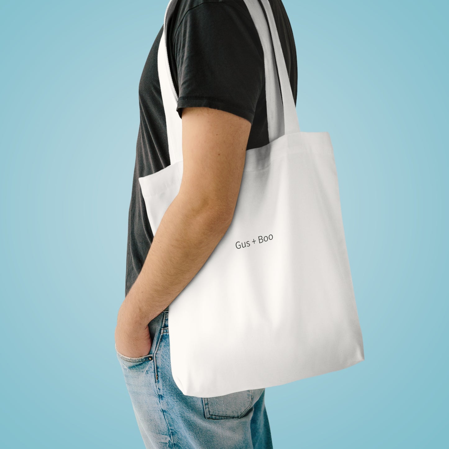 Gus + Boo Signature Black/White Tote - Limited Edition