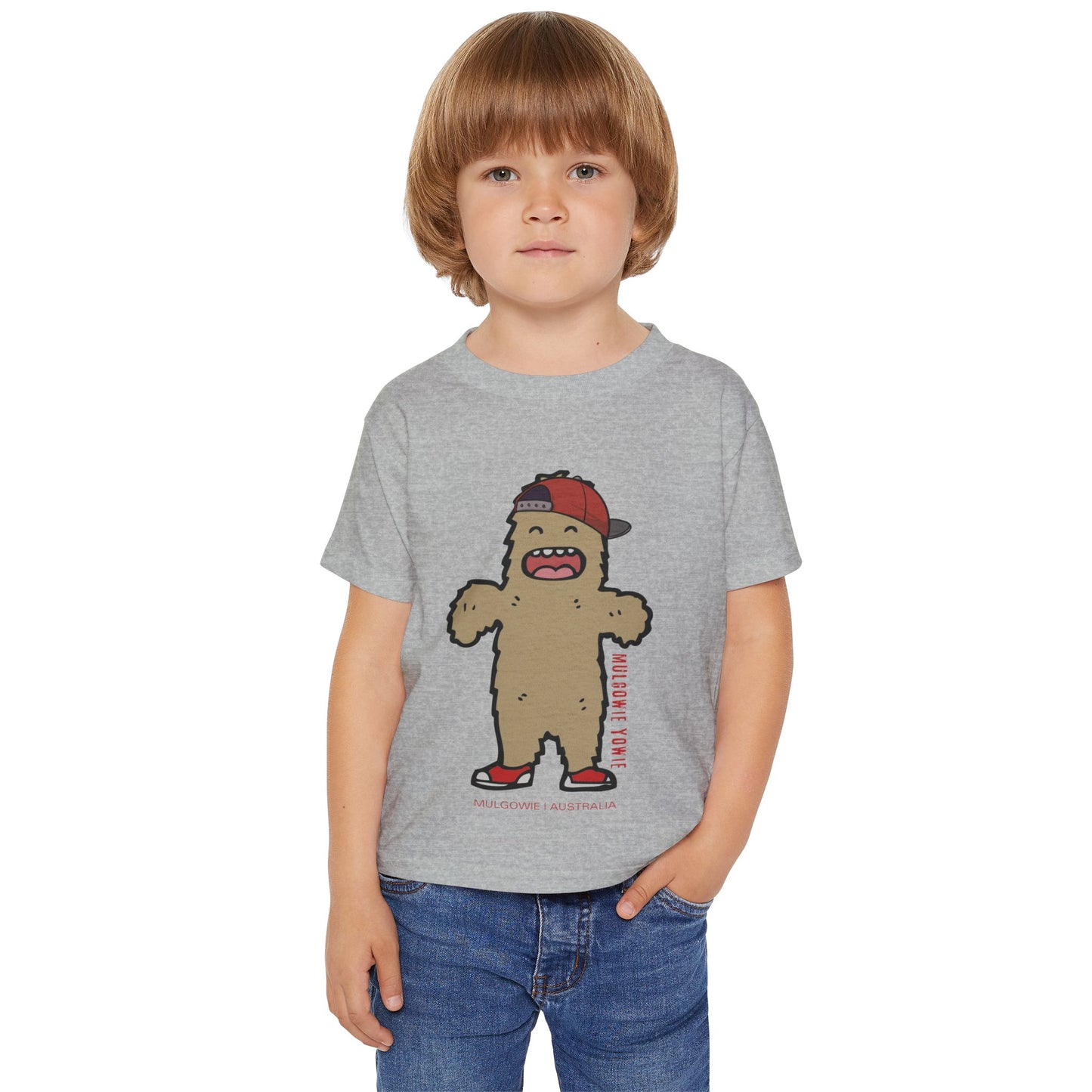 Mulgowie Yowie Kids Tshirt - Australian Folklore