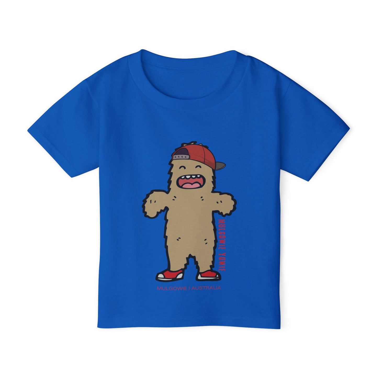 Mulgowie Yowie Kids Tshirt - Australian Folklore